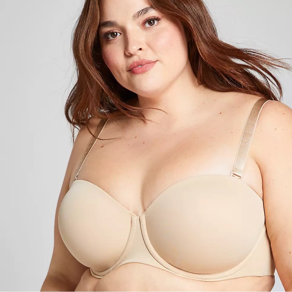 Cacique removable straps adjustable bra